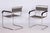 Marcel Breuer Restored Bauhaus Armchairs in Iron-Garn Fabric by M. Breuer, Czechia, 1930s, Set of 2 For Sale - Image 4 of 9