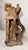 Brown Antique Hand Carved German Tree Trunk Figural Folk Art Sculpture Statue Carving For Sale - Image 8 of 14