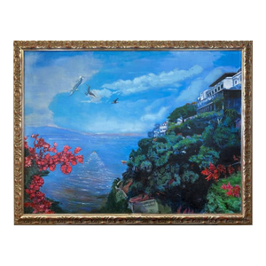 Alton S Tobey - Seascape Terrace, Original, Signed