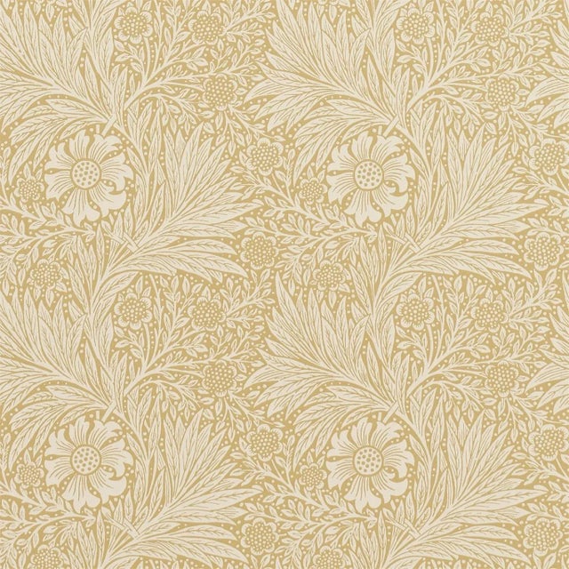Morris & Co Marigold Wallpaper in Cowslip - a Sample For Sale