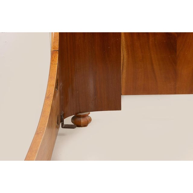 Art Deco Bed in Mahogany and Amboyn from Jules Leleu, 1923 For Sale - Image 8 of 18