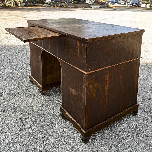 Desk in Walnut, 19th Century For Sale - Image 6 of 18