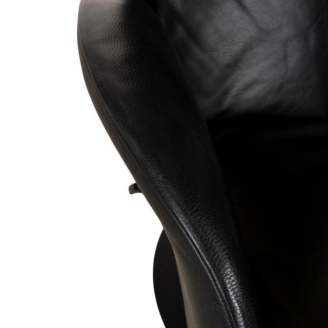 Symphony JR-7960 Armchair in Black Leather from Jori For Sale - Image 5 of 13