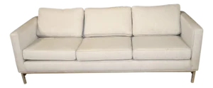 Mid 20th Century Mid-Century Modern Chrome Frame Sofa