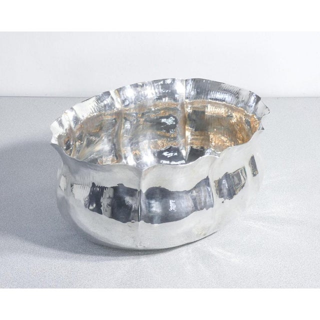 Centerpiece Vase in Silver-Plated Sheffield For Sale - Image 4 of 18