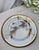 Art Deco Early 20th Century Late Meiji Japanese Hand-Painted Wisteria & Swallow Gilt Cabinet Plate For Sale - Image 3 of 8
