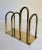 Art Deco Art Deco Modern Brass Letter Holder Mail Sorter For Sale - Image 3 of 6
