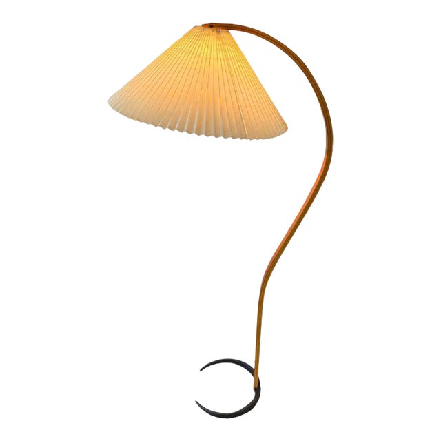 1970s Mads Caprani Bentwood Floor Lamp For Sale