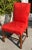 Dennis & Leen Chippendale Ascot Dining Chair Scalamandre Damask For Sale In Los Angeles - Image 6 of 6