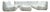 Togo Sofa Set by Michel Ducaroy for Ligne Roset, 5 Piece in White Boucle, Set of 5 For Sale