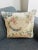Vintage Turkish Isparta Rug Pillow Cover 16x16 – Faded Floral Wool Cushion For Sale - Image 6 of 11