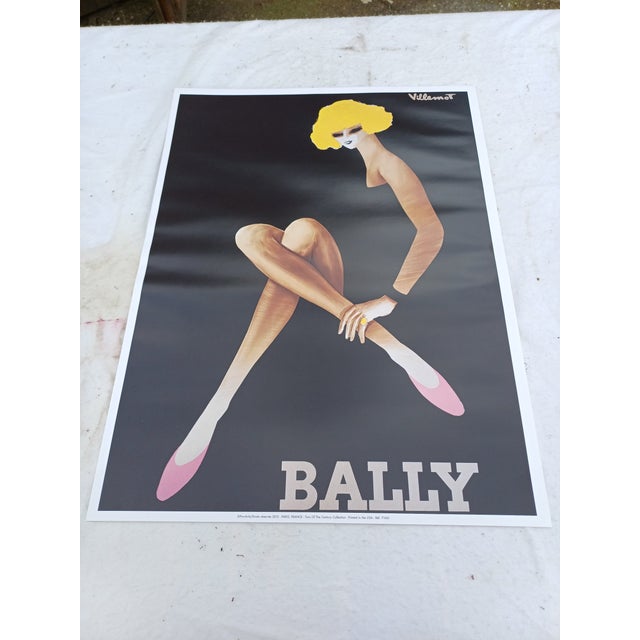 Bally Poster by Villemot, 1970 For Sale - Image 11 of 12