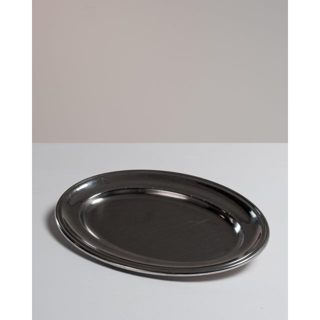 Early 20th Century France Gray Silver Tray For Sale - Image 10 of 15