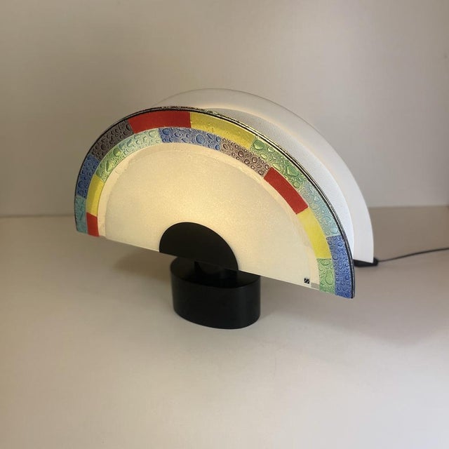 Murano Table Lamp from Zonca, 1980s For Sale - Image 11 of 18