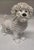 This fabulous little porcelain poodle dog figurine/sculpture is full of character. It was made in Italy in the 1950's. The...