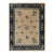 Antique Chinese Peking Rug in Beige and Blue With Floral Patterns - Rug & Kilim For Sale