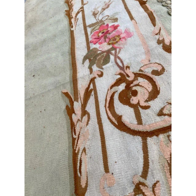 French Valance Aubusson Tapestry For Sale - Image 17 of 18