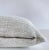 Metal Custom Belgian Woven Linen Accent Pillows in Oatmeal For Sale - Image 7 of 8