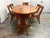 Late 20th Century Baker Furniture Palladian Extension Dining Table + Set of Six Chairs Set, Vintage For Sale - Image 5 of 12