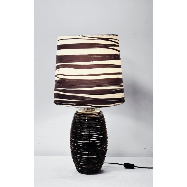 Damasco Collection Table Lamp in Glass from Vistosi, Italy, 1990s For Sale - Image 12 of 12