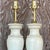 Vintage Boho Faux Finished Turned Wood Lamps- a Pair For Sale In West Palm - Image 6 of 12