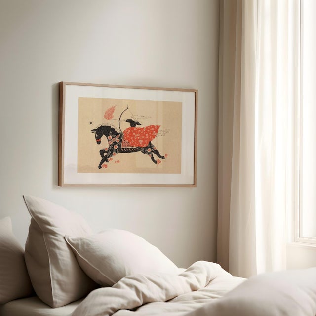 Contemporary Art Print by Sugimoto Sanae "Swift Horse" For Sale - Image 4 of 11
