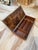 1970s Dal Negro Treviso Burl Wood and Brass Playing Card Box For Sale - Image 5 of 7