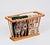Mid-Century Danish Modern Solid Oak Rectangular Magazine Rack, 1970s For Sale - Image 15 of 18
