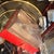 Reggiani 1970s Mid-Century Modern Red Painted Metal and Plexiglass Ceiling Light by Fael For Sale - Image 4 of 18