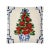 A festive way to spruce up your home for the holidays and winter season! 100% wool hooked square pillow 100% poly velvet...