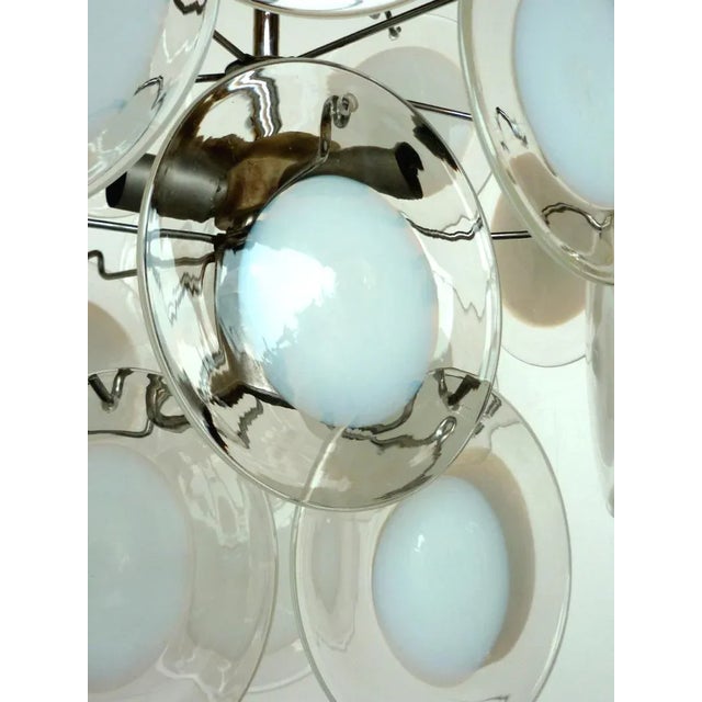 Vintage Italian Murano Glass Pendant from Vistosi For Sale - Image 4 of 5