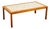 Scandinavian Coffee Table in Teak and Ceramic, 1960s For Sale