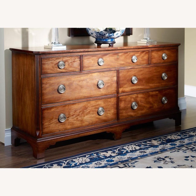 Ethan Allen “Elliott” Mahogany Dresser From Newport Collection For Sale - Image 12 of 12