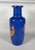 CHINA, 19th century. Porcelain vase with a scroll decorated with carp on a powder blue background. For Sale - Image 6 of 9