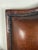 Brown Pair of Mid-20th Century Italian Carved Armchairs With Leather Upholstery For Sale - Image 8 of 9