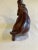 1960s Vintage Carved Wood Elephant Figurine For Sale - Image 5 of 7