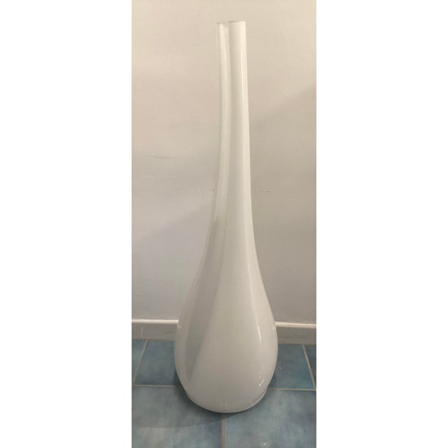 Murano Glass Vase, 1990s, in Very Good conditions. Designed 1990 to 1999