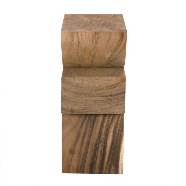 Mid-Century Modern NOIR Monteiro Side Table, Stool For Sale - Image 3 of 5