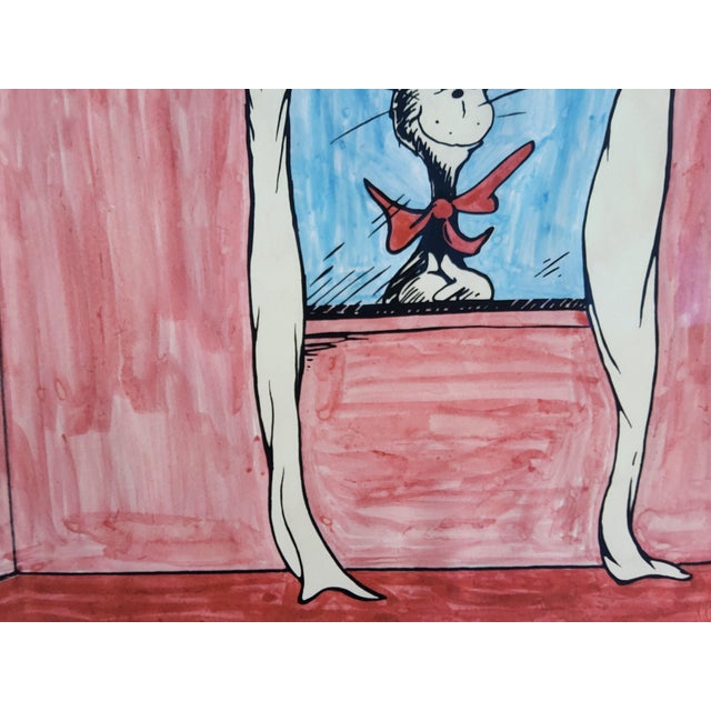 2020s Dr Seuss Lithograph "The Cat" , 60th Anniversary" For Sale - Image 5 of 18