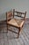 Antique Dutch Oak Corner Chair with Rush Seat, 1920s For Sale - Image 4 of 7