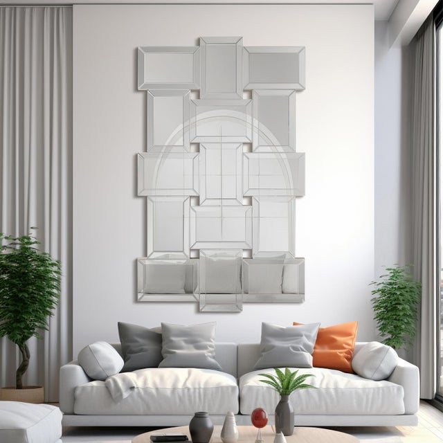 Twill Mirror For Sale - Image 9 of 10