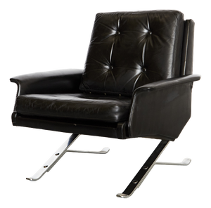 Gliding Chair by Arnold Bode for Federholz-Gesellschaft OHG, 1950s
