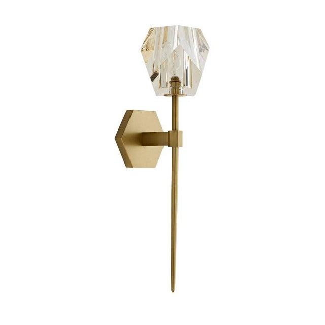 Abstract Arteriors Home Gemma Sconce For Sale - Image 3 of 6
