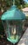 Large Vintage Solid Brass Hanging Lantern Chandelier / 34” H X 21” W For Sale - Image 9 of 18
