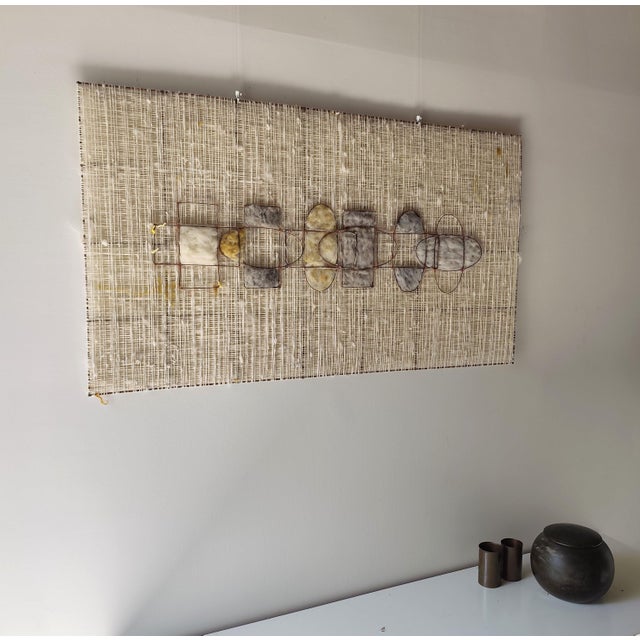 Organic Modern Tapestry in Hand-Spun and Crafted Wool from M. Dombrowsky, 2026 For Sale - Image 4 of 16