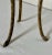 Classical Greek Marble Orb Sphere on Brass Ram’s Head Stand For Sale - Image 11 of 12