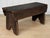 Antique Primitive Farmhouse Wood Footstool Ottoman For Sale - Image 4 of 8