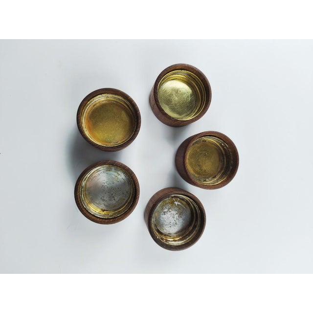 1960s Mid-Century Danish Teak Spice Rack from Digsmed, 1960s, Set of 6 For Sale - Image 5 of 7