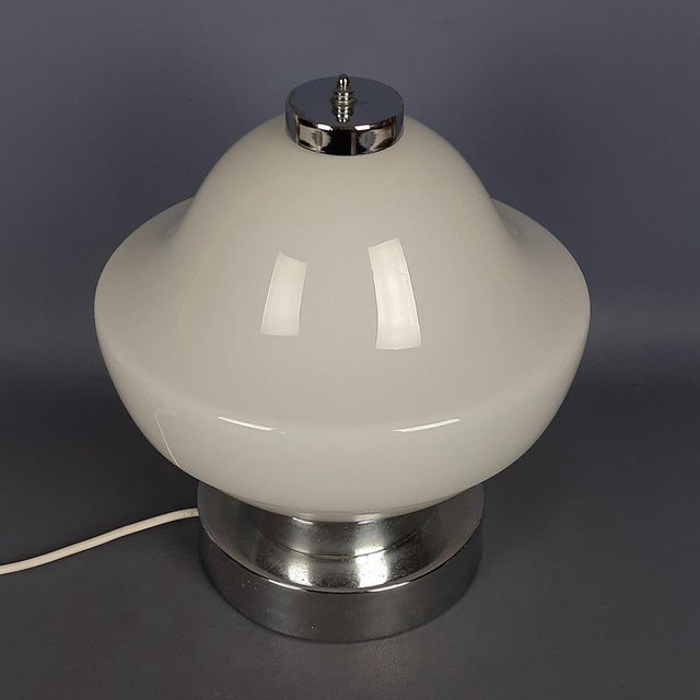 1970s Space Age Modern Murano Glass Table Lamp by Sergio Mazza, 1970s For Sale - Image 5 of 16
