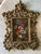 Rococo Vintage Rococo Style Miniature Still Life Paintings in Gilded Brass Frames – Pair For Sale - Image 3 of 13